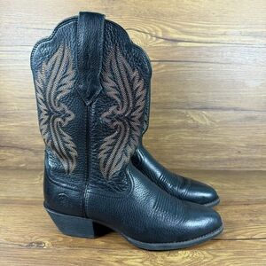 Ariat Heritage Cowboy Boots Women’s Size 9 Leather Shoes